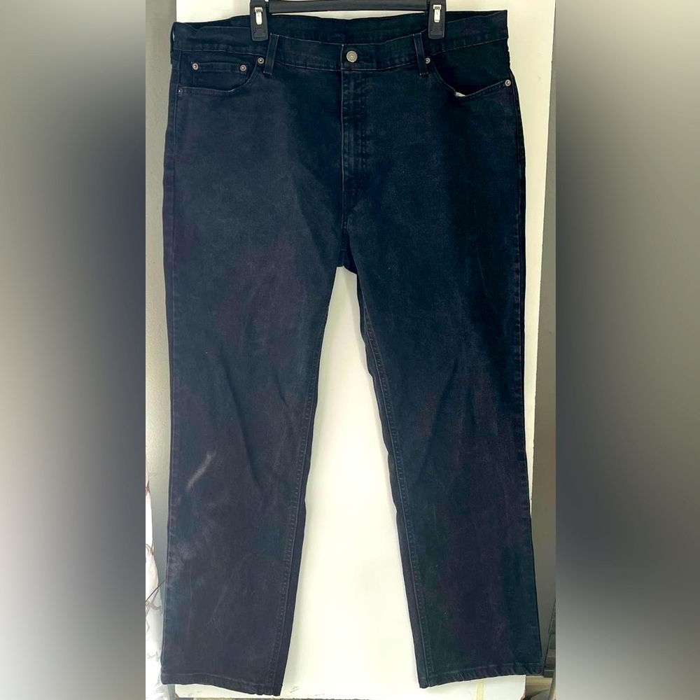 LEVIS 541 Black Pants/Jeans Mens Size‎ 42/32 Straight Leg